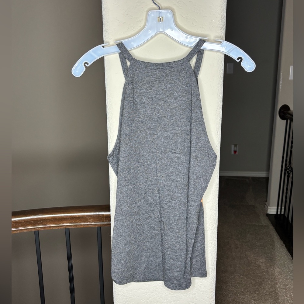 Buc-ee’s Gray Tank with Floral and Beaver Graphic Cotton Blend Size M - Picture 4 of 4